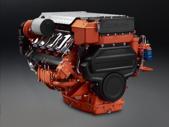 Судовой двигатель Scania DI 16 поколения «Е2011»